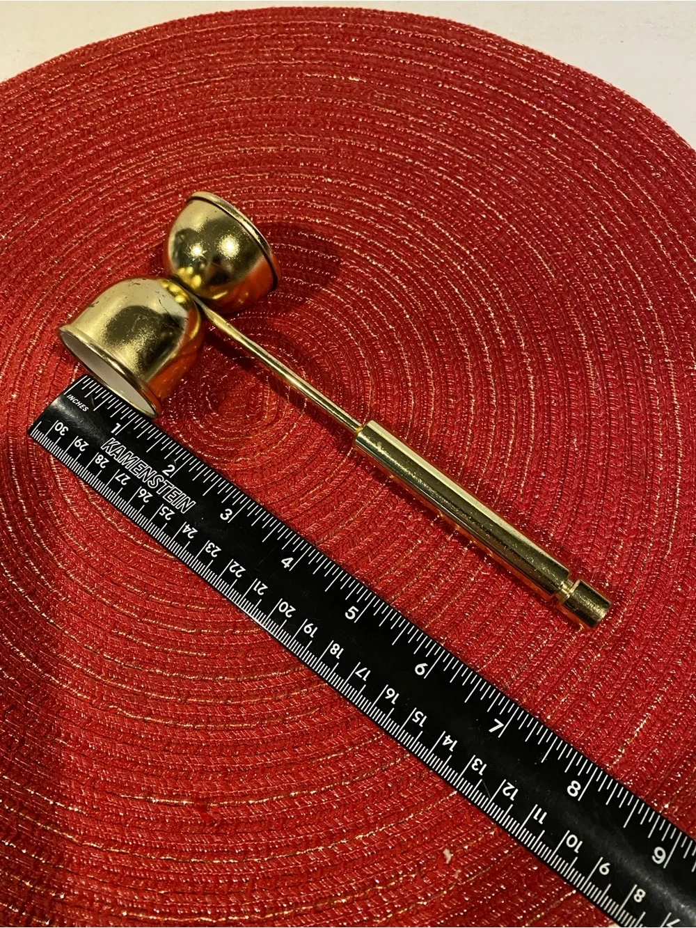 Vintage Brass Double Jigger Bar Tool